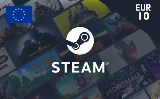 Steam充值卡-10欧元
