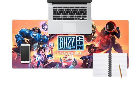 暴雪Blizzard 嘉年华纪念款鼠标垫