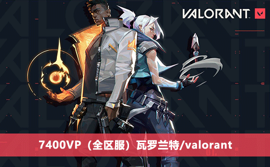 7400VP（全区服）上号代充 瓦罗兰特/valorant