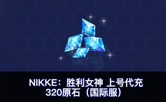 320原石(国际服) 上号代充 NIKKE：胜利女神