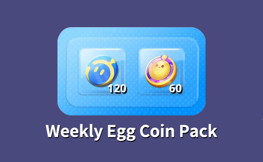 Weekly Egg Coin Pack(国际服)ID快充 蛋仔派对Eggy Party